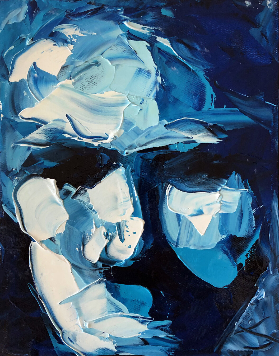 Leftover Man 3 Bill Stone Original painting for sale