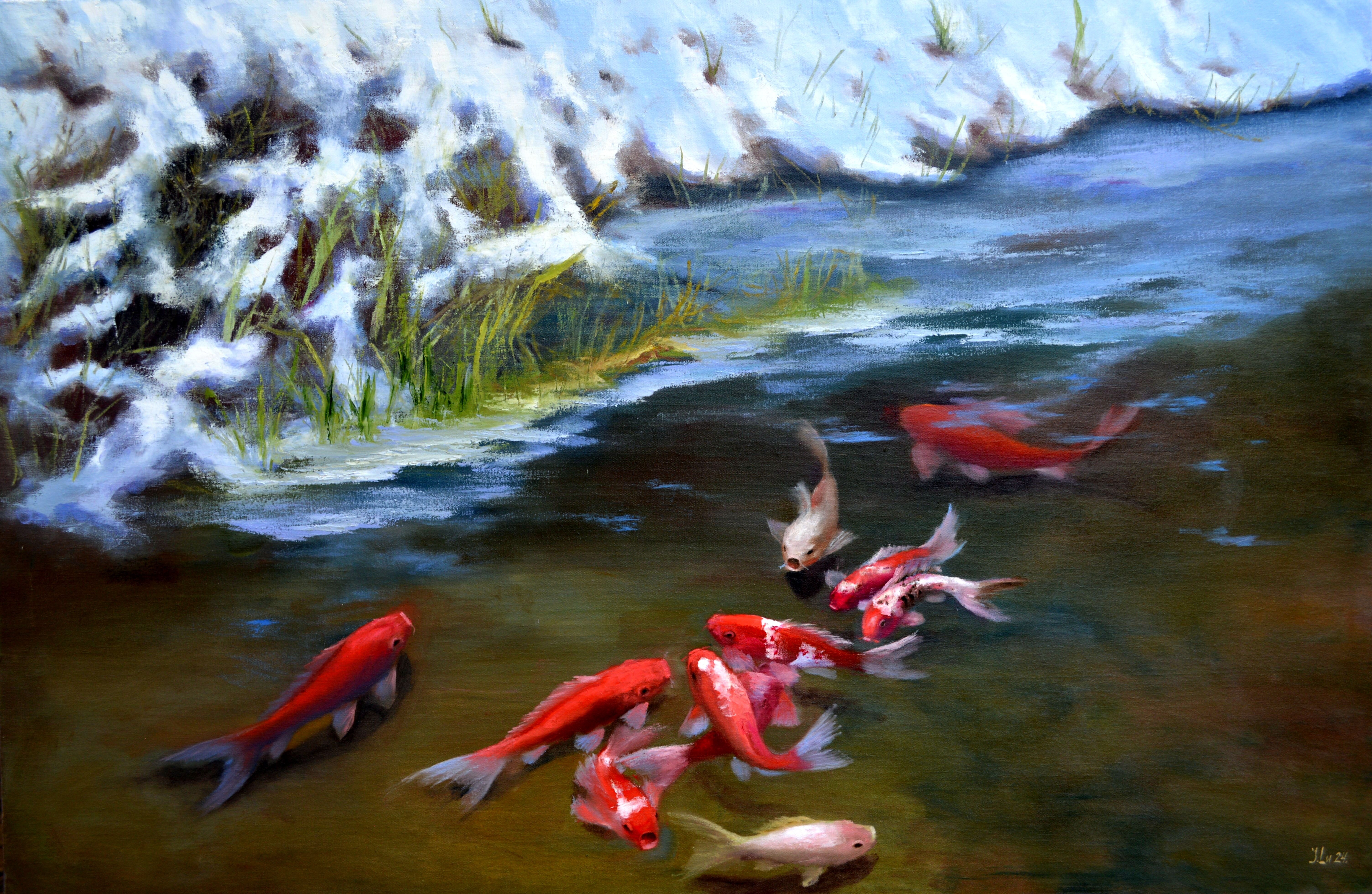 Topic Koi Fish paintings
