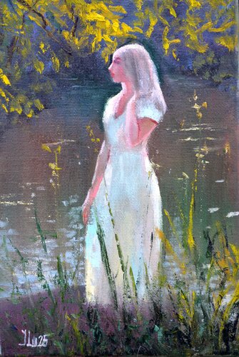 Sun-Kissed Harmony. by Elena Lukina, Painting for Sale on Select