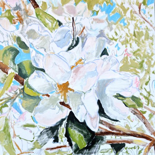 Vulnerable Beauty by Elena Lukina, Painting for Sale on Select