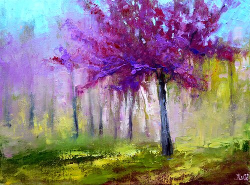 Spring by Elena Lukina, Painting for Sale on Select