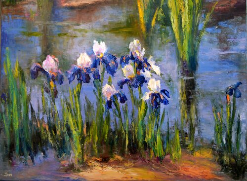 The Grand Mirror by Elena Lukina, Painting for Sale on Select