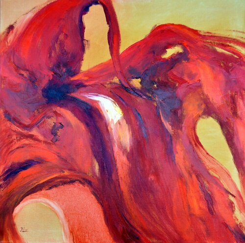 Chasing the Sun by Elena Lukina, Painting for Sale on Select
