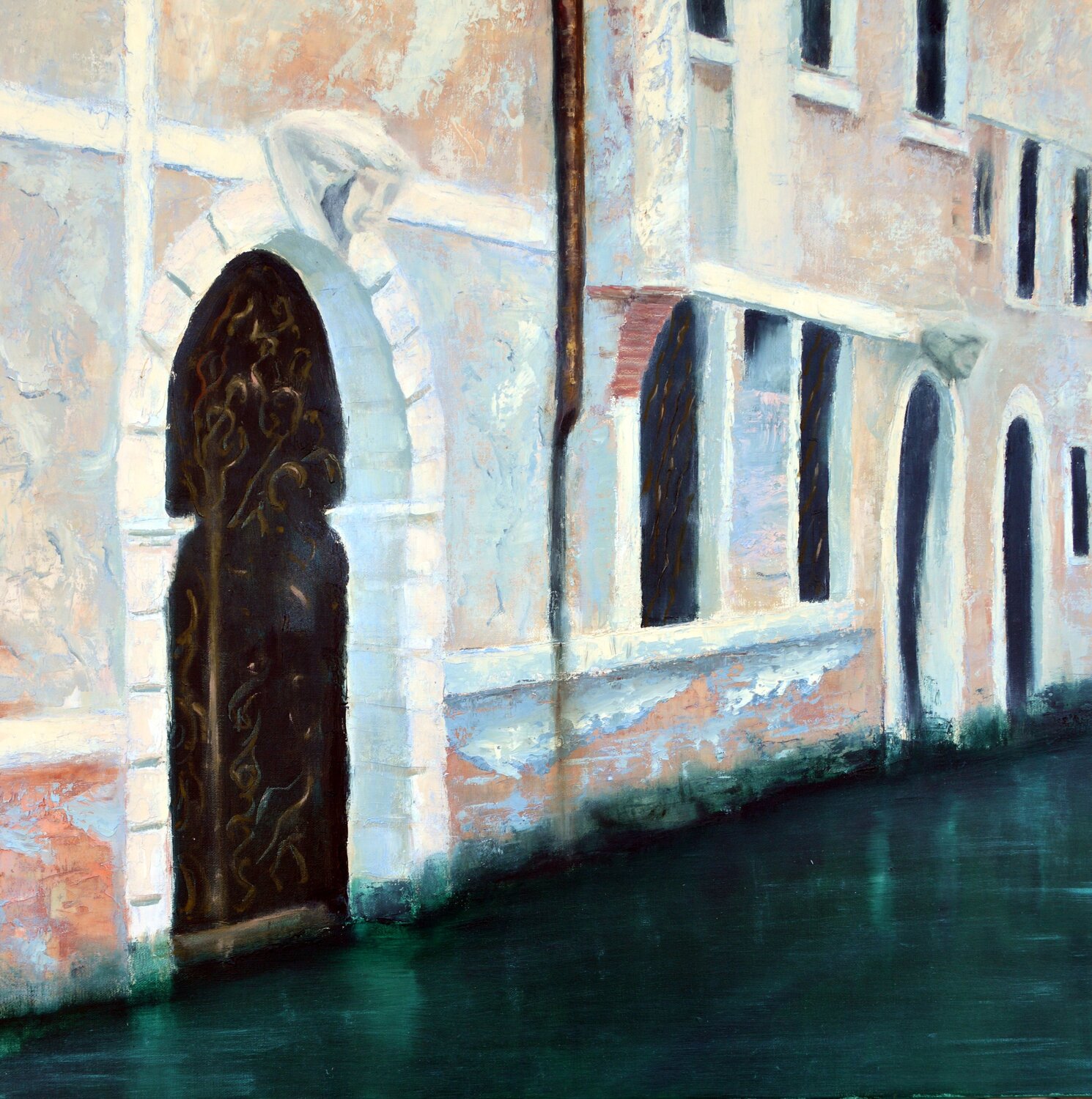 7 Shadow of Ancient Stone Elena Lukina Original painting for sale