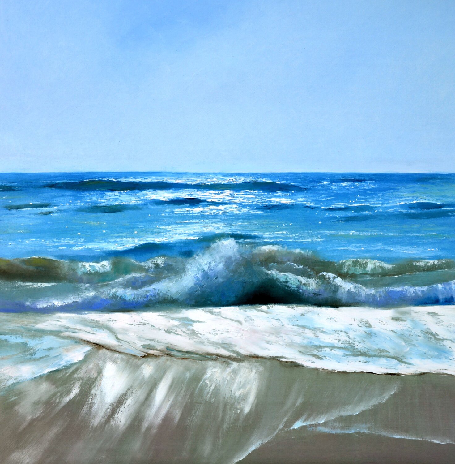 3 Whisper of the Adriatic Elena Lukina Original painting for sale