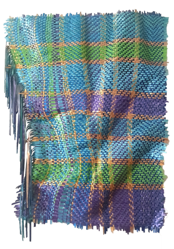 Ripple | Sculptural Woven Paint Artwork by Julee Latimer, Painting for Sale on Select