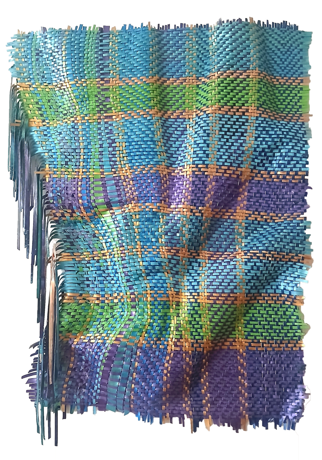 Ripple | Sculptural Woven Paint Artwork Julee Latimer Original painting for sale