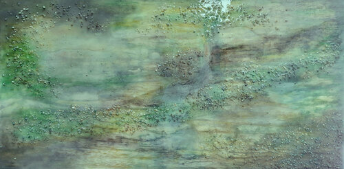 Let the Rain Kiss you by Rina Ritzi, Painting for Sale on Select