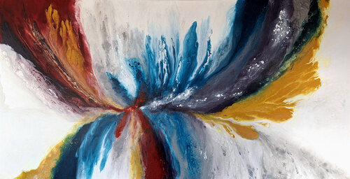 Pulse of the Universe by Rina Ritzi, Painting for Sale on Select
