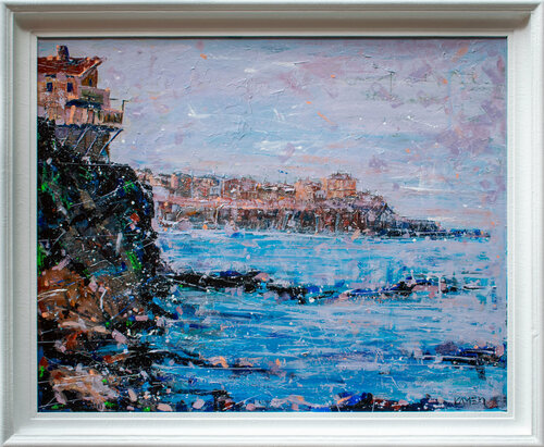 Somewhere in Time, Gulfs of Sozopol by Kamen Trifonov, Painting for Sale on Select