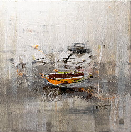 Winter Sea by Kamen Trifonov, Painting for Sale on Select