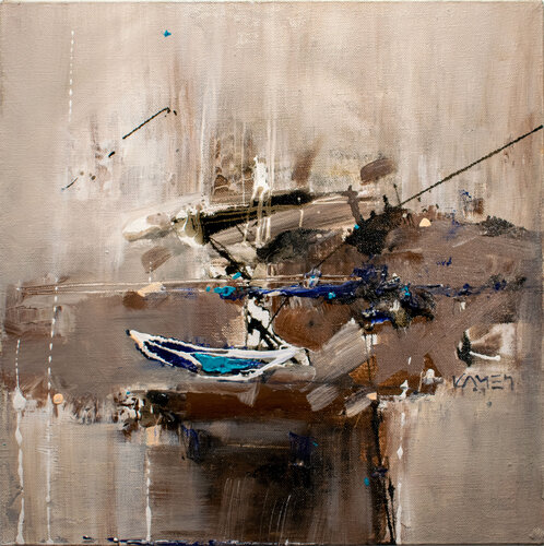 Winter Sea II by Kamen Trifonov, Painting for Sale on Select