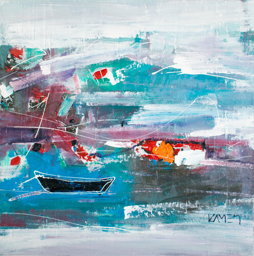 Tales of the Sea 6 by Kamen Trifonov, Painting for Sale on Select