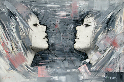 Mirror by Kamen Trifonov, Painting for Sale on Select