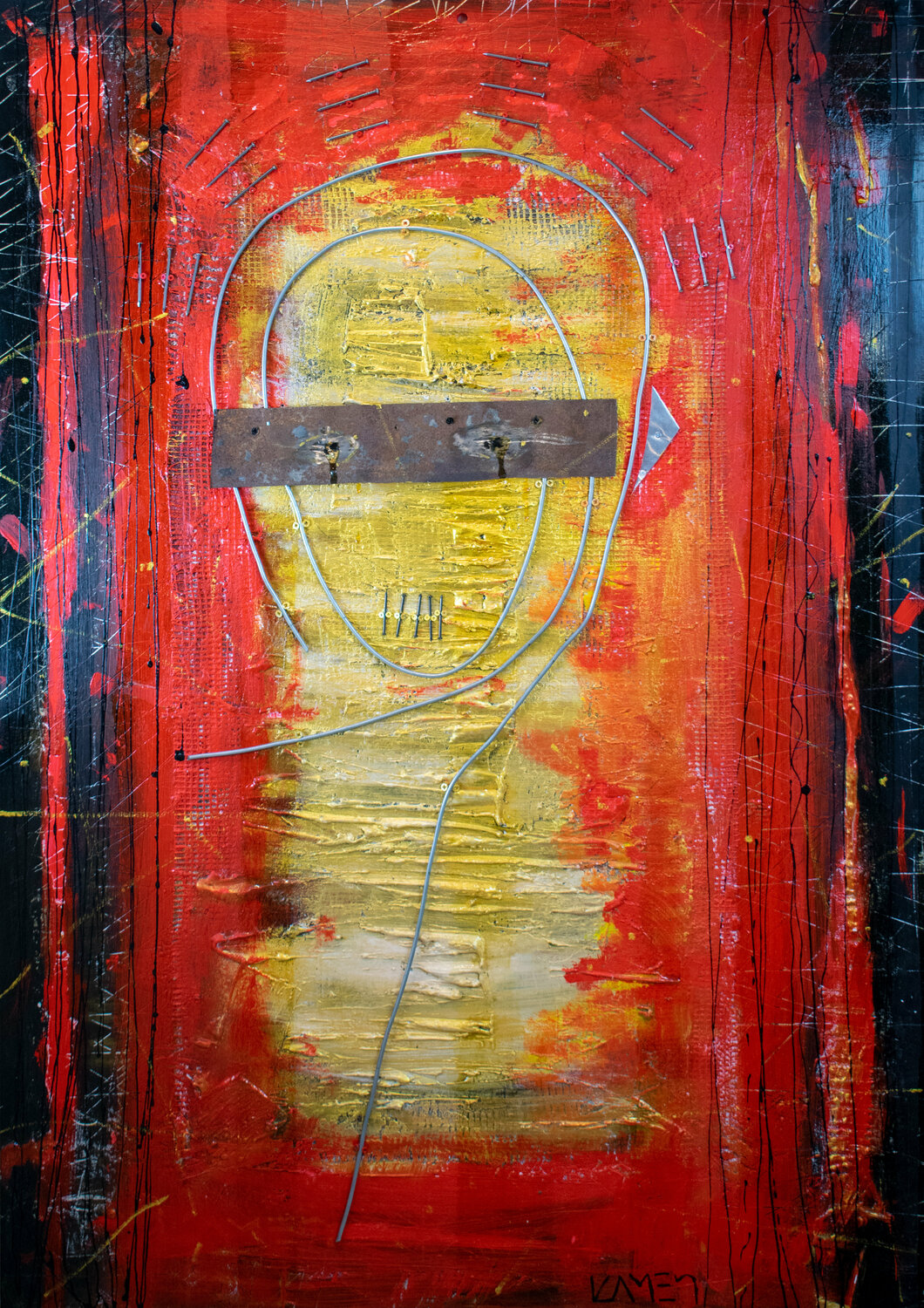 Iconic II Kamen Trifonov Original painting for sale
