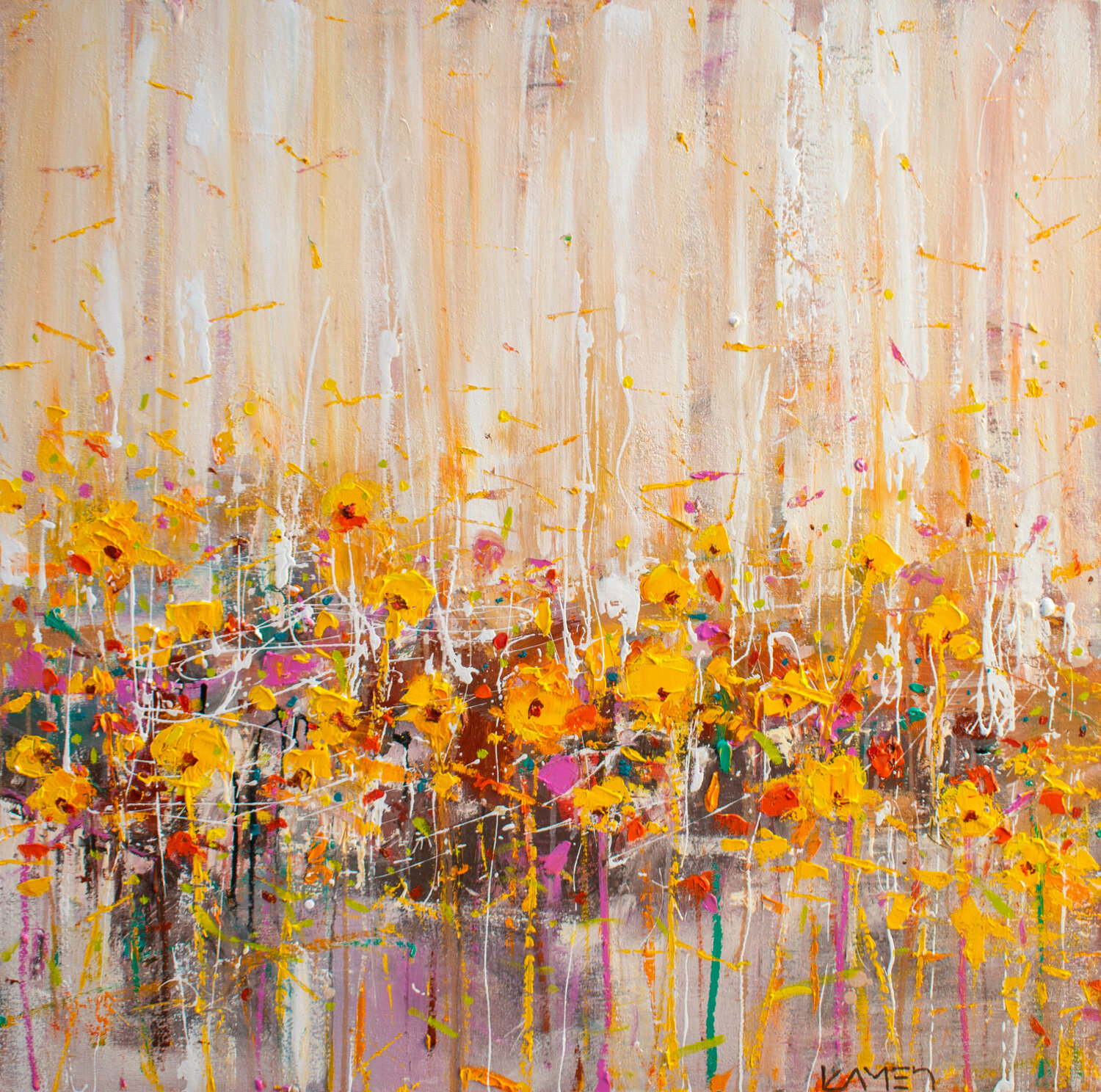 April Blossom I Kamen Trifonov Original painting for sale