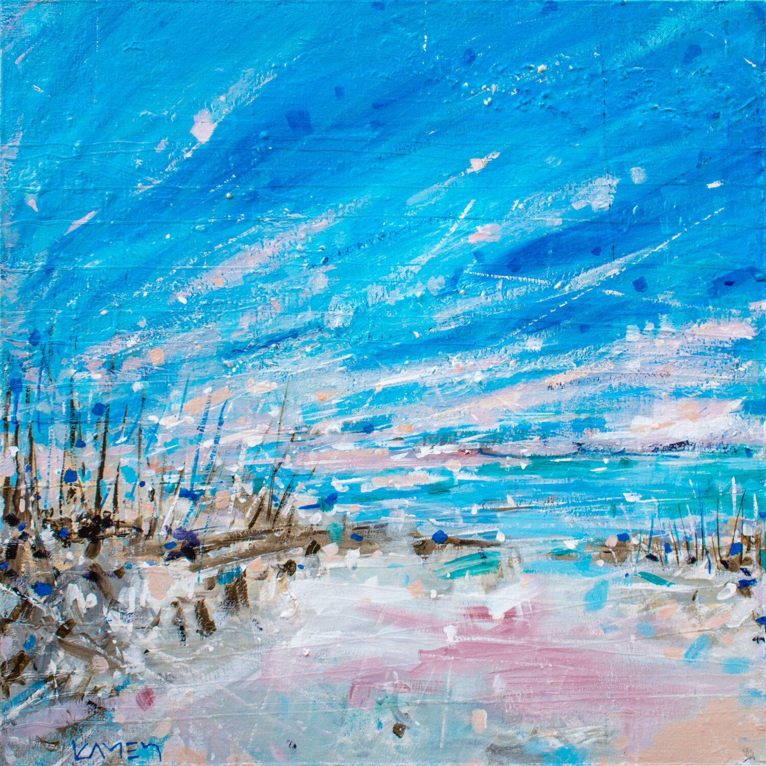 Sheltered Kamen Trifonov Original painting for sale
