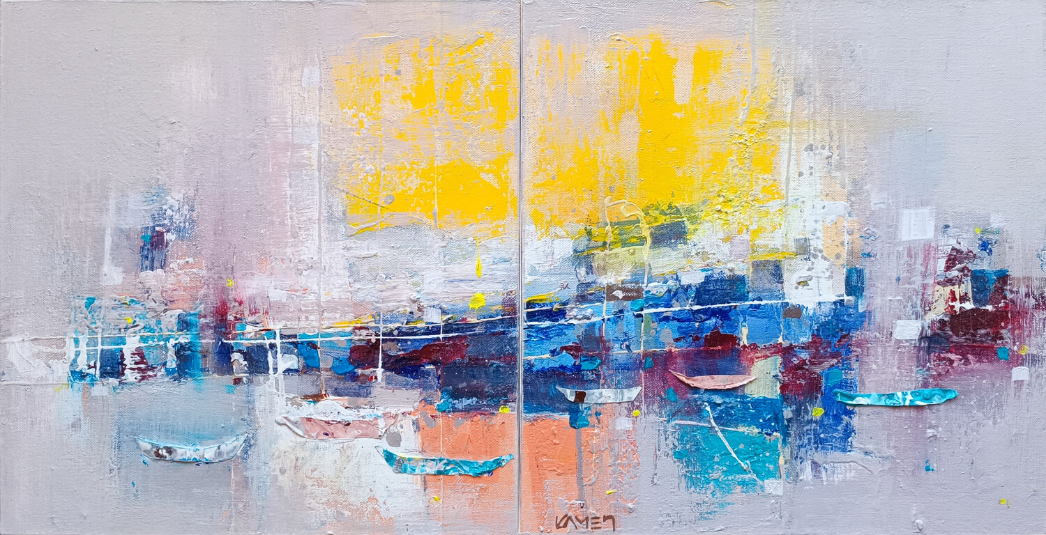 The last days of September Kamen Trifonov Original painting for sale