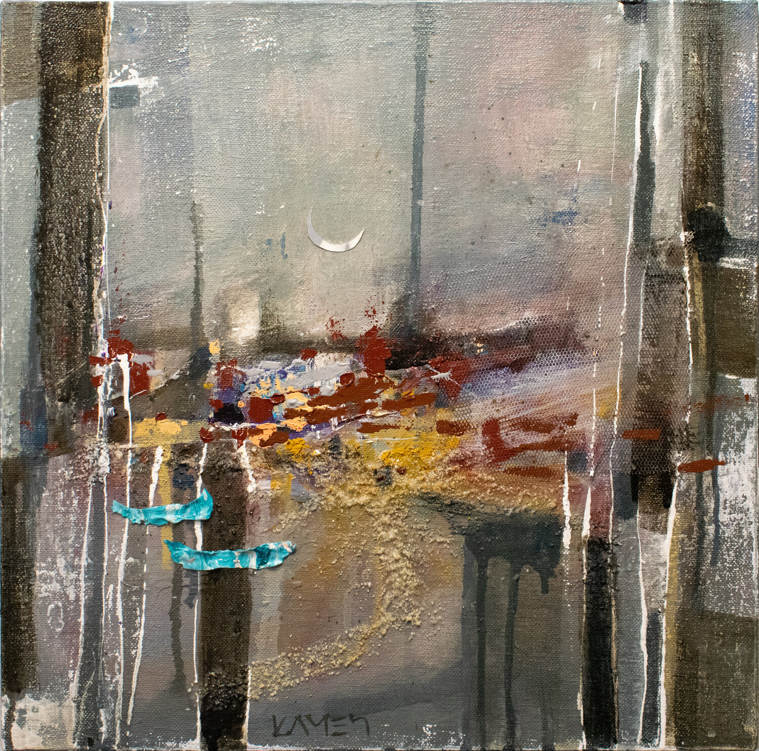 Under The Silver Moon Kamen Trifonov Original painting for sale