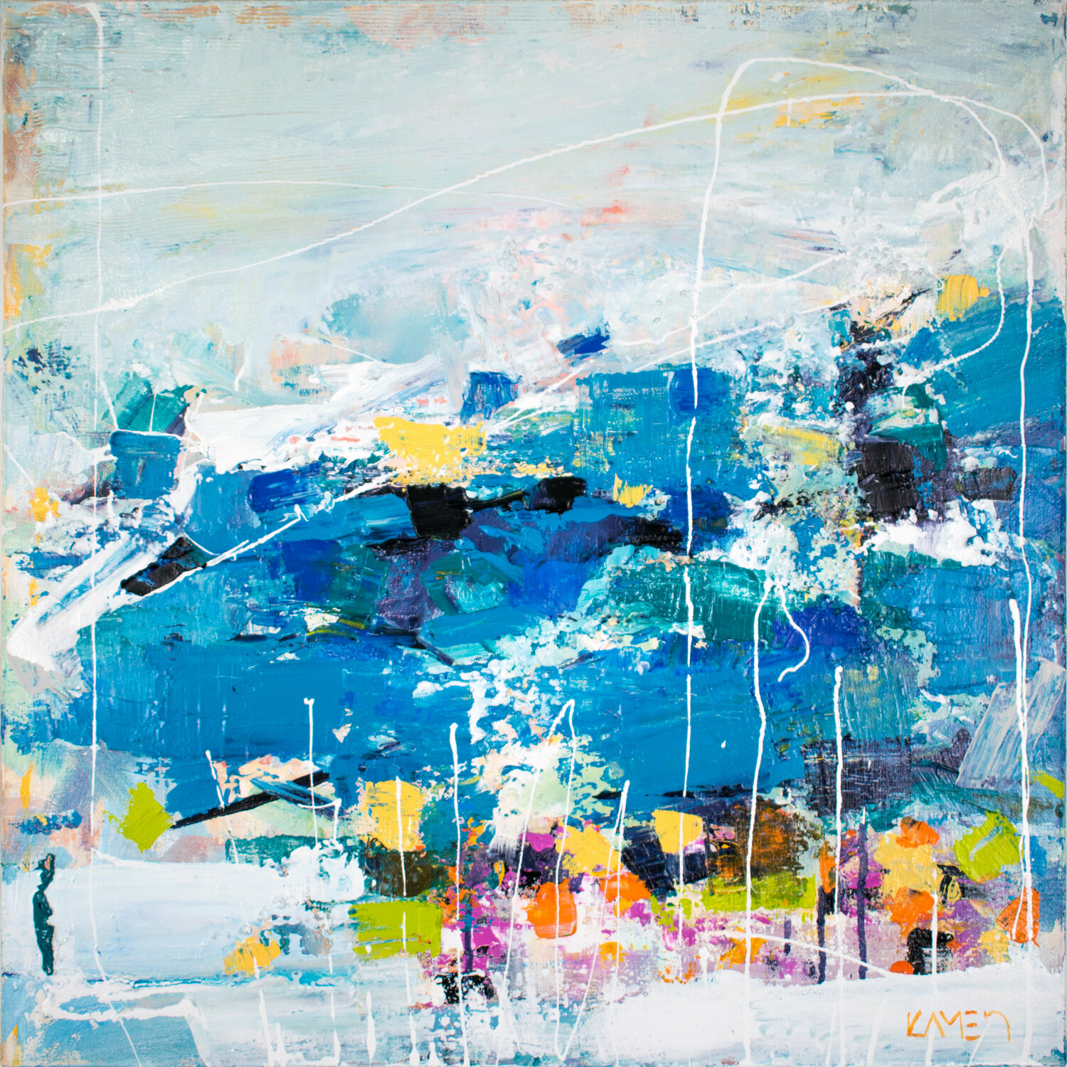 Tales of the Sea 3 Kamen Trifonov Original painting for sale