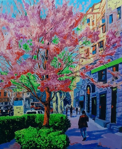 Spring Landscape 03. by Garry Arzumanyan, Painting for Sale on Select