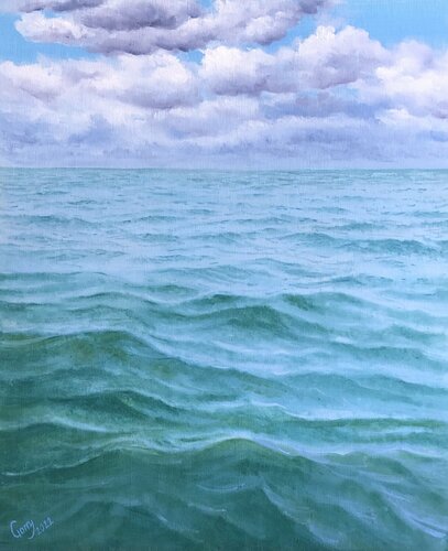 Seascape 18 by Garry Arzumanyan, Painting for Sale on Select