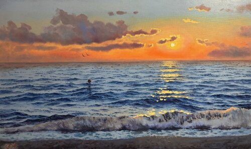 Sunset 03 by Garry Arzumanyan, Painting for Sale on Select