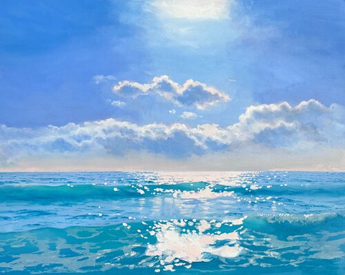 Wave 05 by Garry Arzumanyan, Painting for Sale on Select