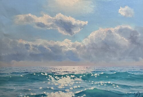 Wave 06 by Garry Arzumanyan, Painting for Sale on Select