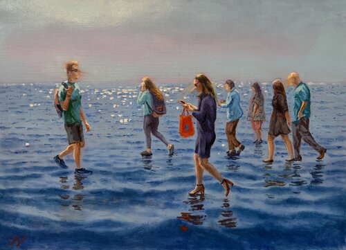 The Crossing 02 by Garry Arzumanyan, Painting for Sale on Select