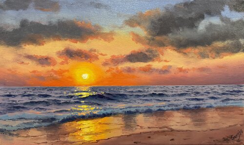 Sunset 12 by Garry Arzumanyan, Painting for Sale on Select