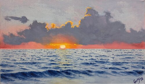Sunset 16 by Garry Arzumanyan, Painting for Sale on Select