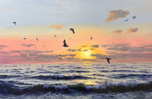 Sunset 20 by Garry Arzumanyan, Painting for Sale on Select