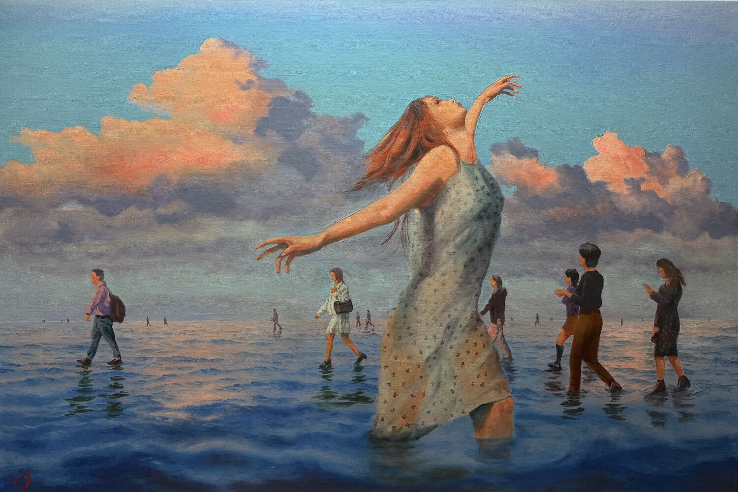 Heteroscedasticity 03 Garry Arzumanyan Original painting for sale