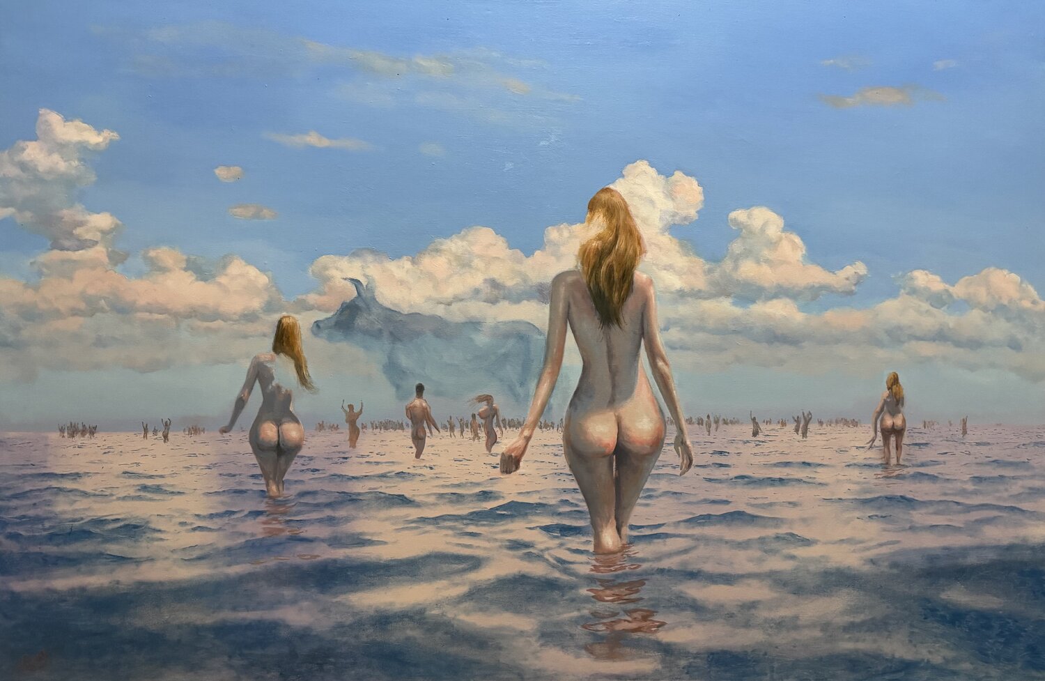 Unlove 01 Garry Arzumanyan Original painting for sale