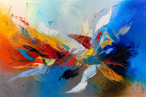 Dance of Elements von Liubov Kuptsova, Malerei kaufen auf Select