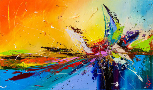 Birth of Energy von Liubov Kuptsova, Malerei kaufen auf Select