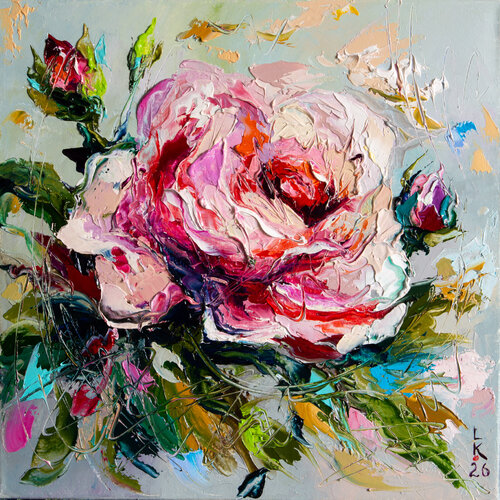 Blooming Passion von Liubov Kuptsova, Malerei kaufen auf Select