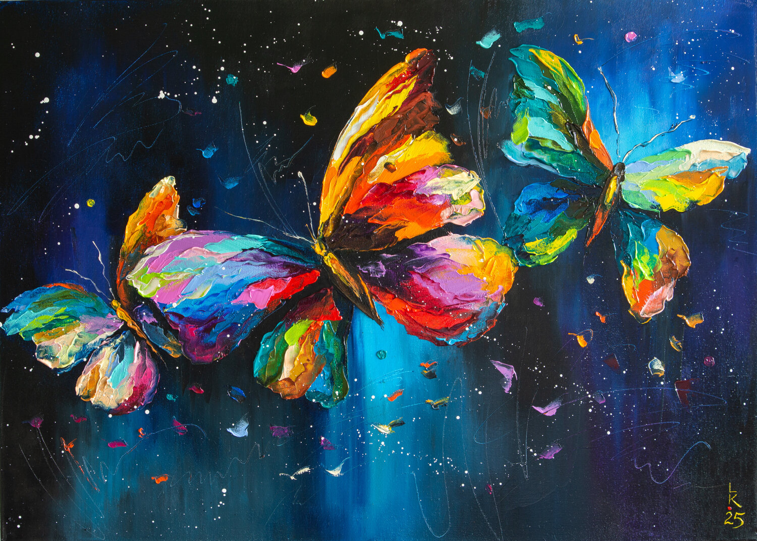 Winged Dreams Liubov Kuptsova Originalgemälde zu verkaufen