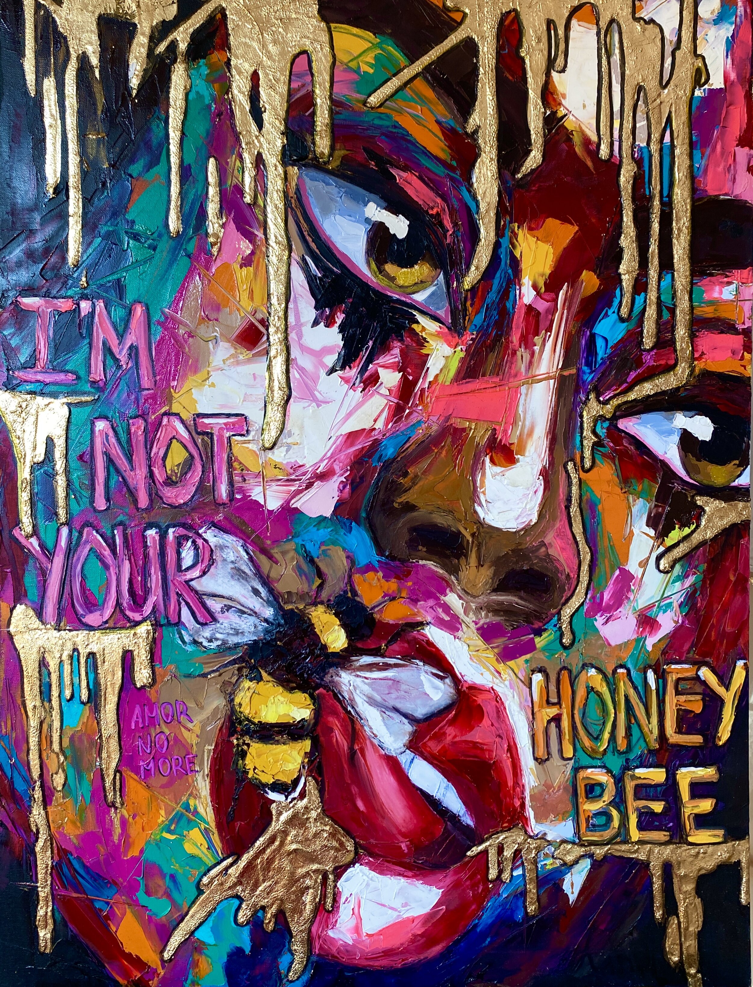 Topic Honey Bee paintings