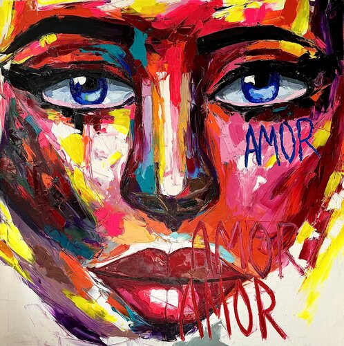 “AMOR OR NEW BEGINNING” by Lina Redford, Painting for Sale on Select
