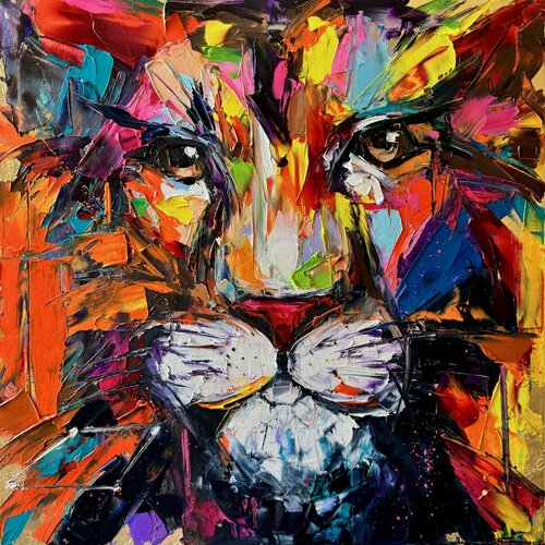 Mufasa by Lina Redford, Painting for Sale on Select
