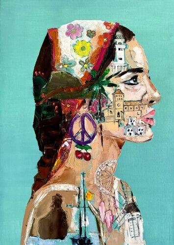 “ISLA BLANCA” by Lina Redford, Painting for Sale on Select