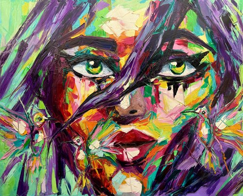 Born in the Breeze by Lina Redford, Painting for Sale on Select