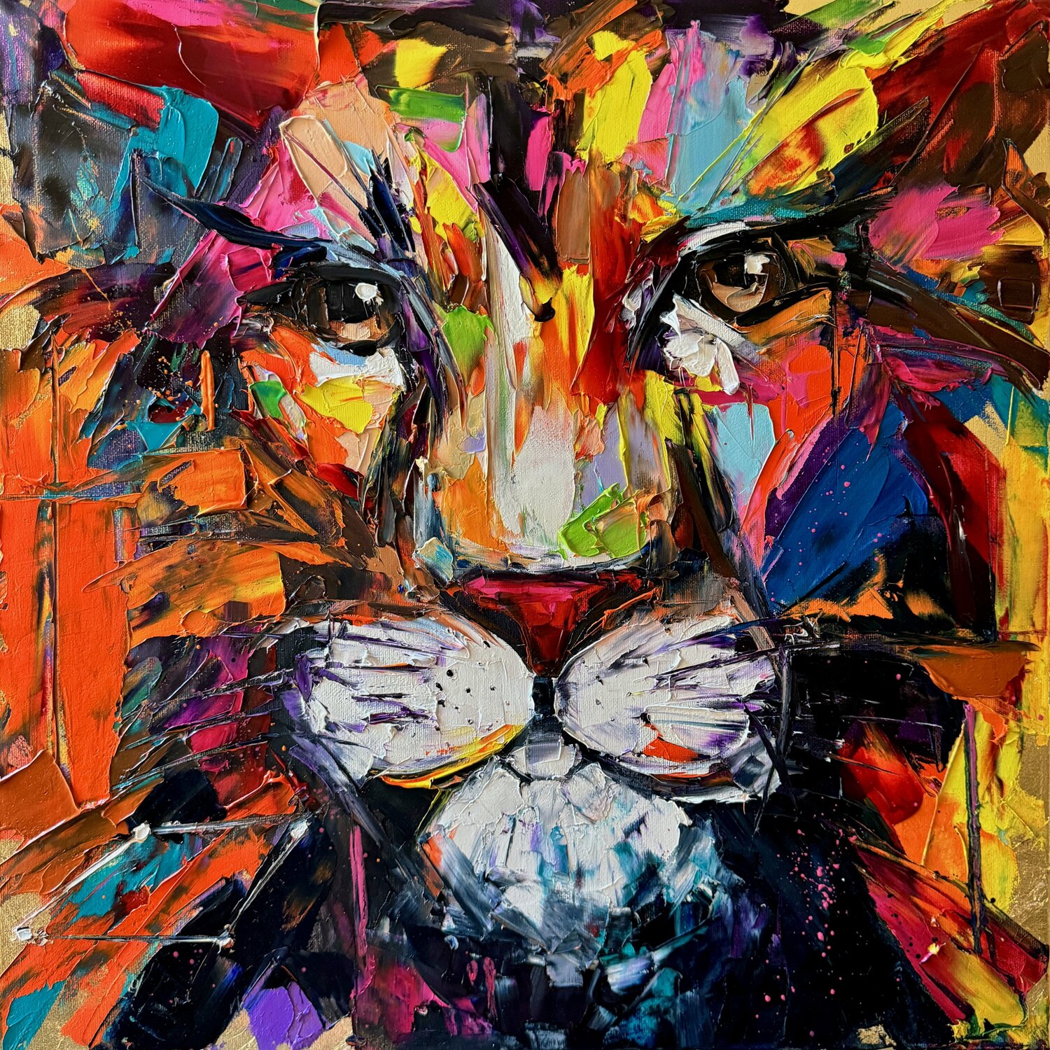 Mufasa Lina Redford Original painting for sale