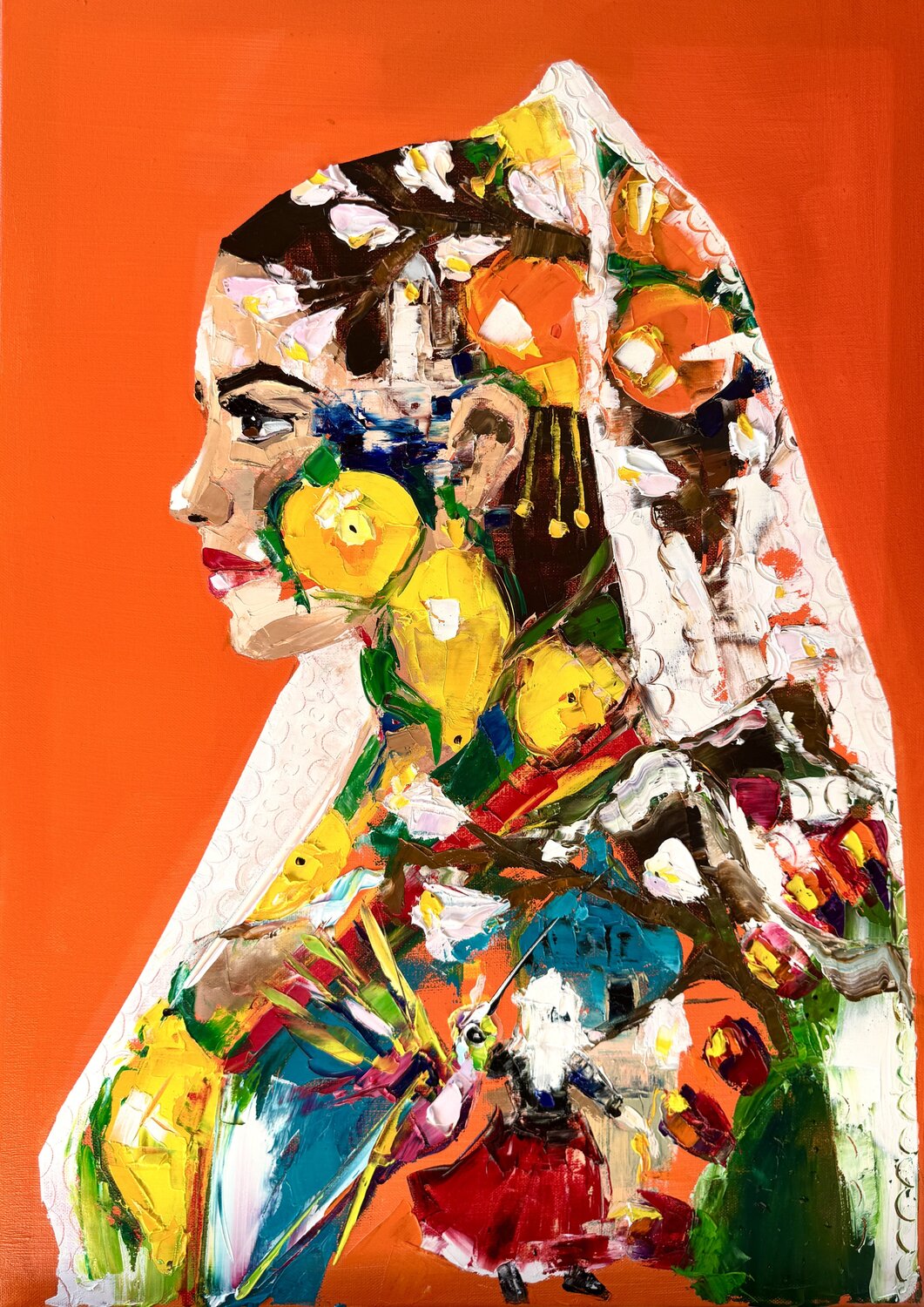 “MALLORQUINA” Lina Redford Original painting for sale