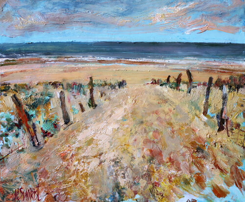 "Breath of the Bay of Biscay Coast" by Nicolai Ostapenco (N.Swiristuhi), Painting for Sale on Select