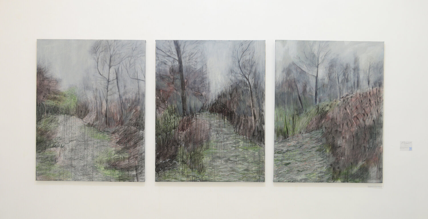 Three Roads to Silence Ana Markovic Original painting for sale