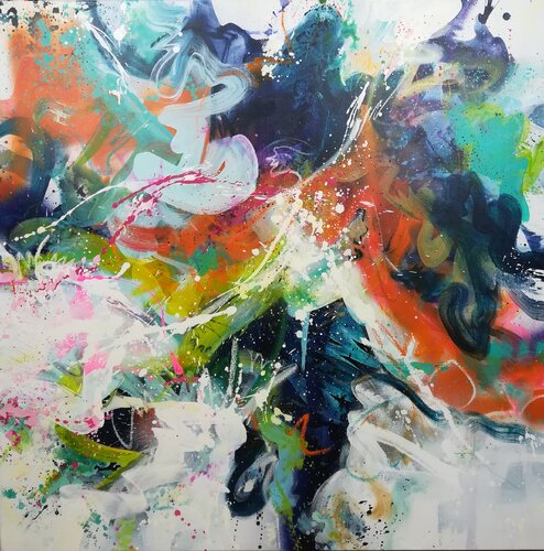 I am Victorious by Carine Van Hee, Painting for Sale on Select