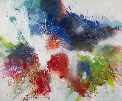 Dancing with Darkness by Carine Van Hee, Painting for Sale on Select